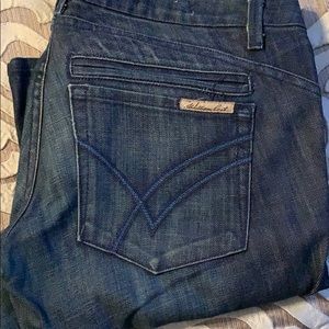 William Rast flare low rise jeans